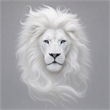 Pemberly Row White Regal Majesty Frameless Tempered Glass Wall Art