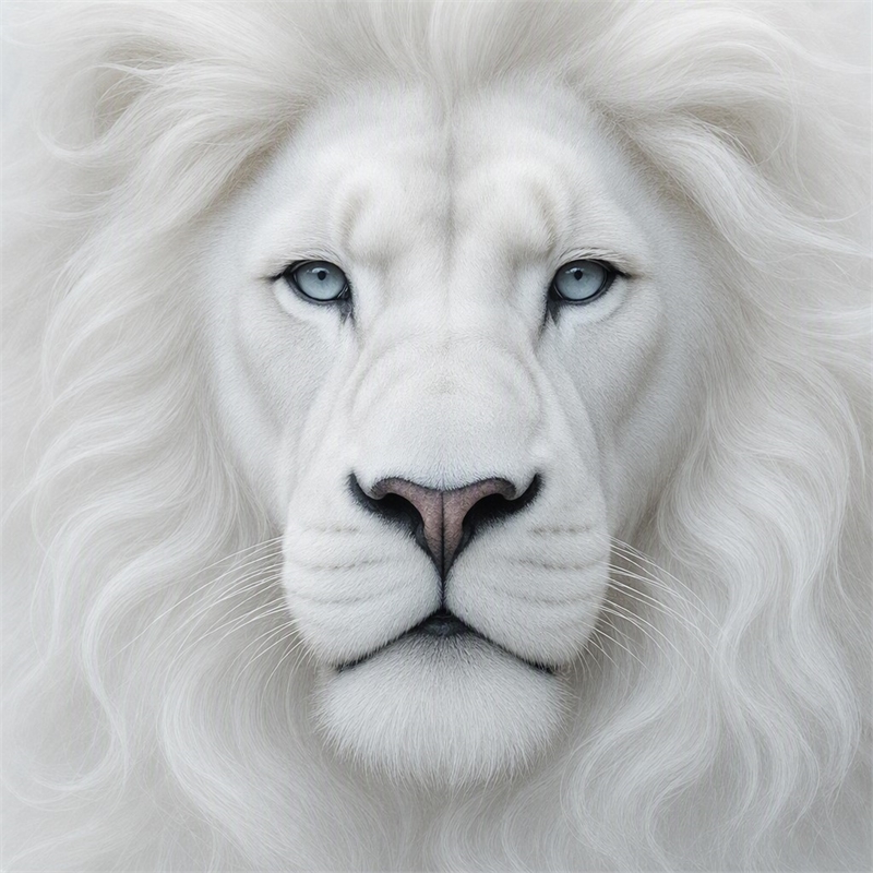 Pemberly Row White Regal Majesty Frameless Tempered Glass Wall Art