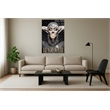 Pemberly Row Frameless Tempered Glass Wall Art with Multi-Color Print