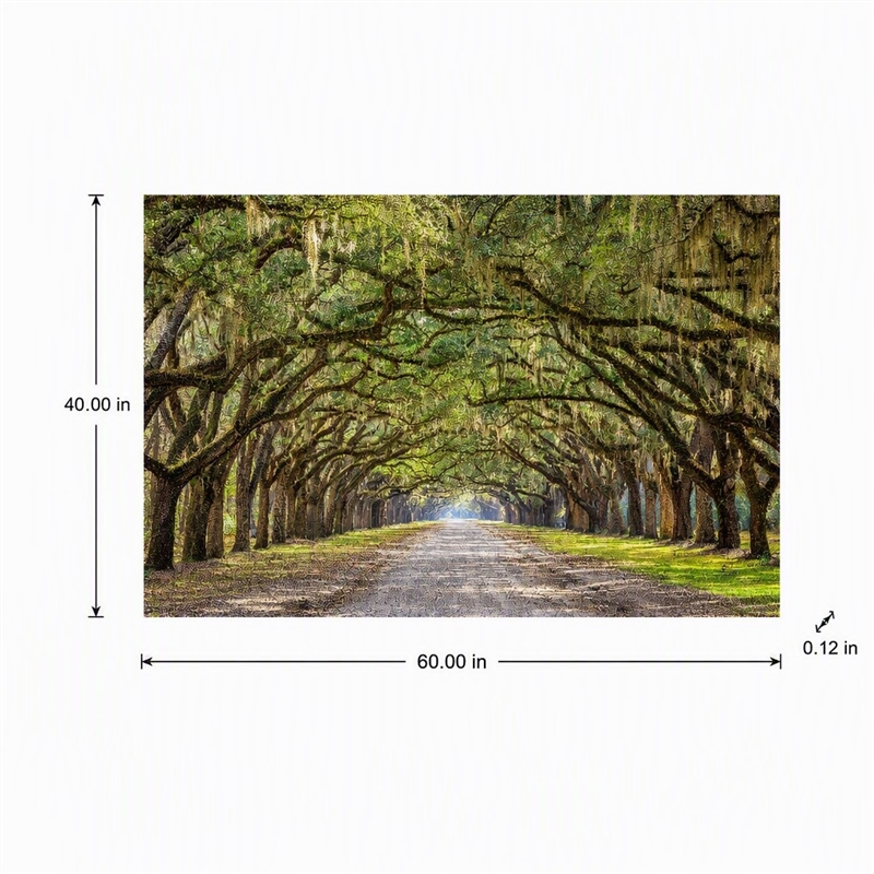 Pemberly Row Frameless Multi-Color Tempered Glass Wall Art - 60