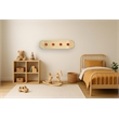 Pemberly Row Wooden Skateboard Multi-Color Coat Rack - 31