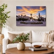 Pemberly Row Balboa Park Serenity Tempered Glass Wall Art - 60