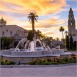 Pemberly Row Balboa Park Serenity Tempered Glass Wall Art - 60