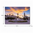 Pemberly Row Balboa Park Serenity Tempered Glass Wall Art - 60