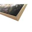 Pemberly Row Devotional Portrait Canvas with Gold Accents in Blue Frame