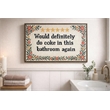 Pemberly Row Wit I Hand-Embellished Canvas Wall Art with Frame in Multicolor
