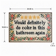Pemberly Row Wit I Hand-Embellished Canvas Wall Art with Frame in Multicolor