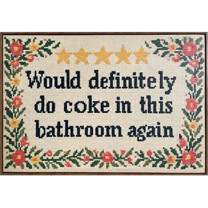 Pemberly Row Wit I Hand-Embellished Canvas Wall Art with Frame in Multicolor