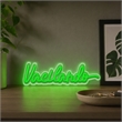 Pemberly Row LED Acrylic Neon Wall Sign in Green - 30