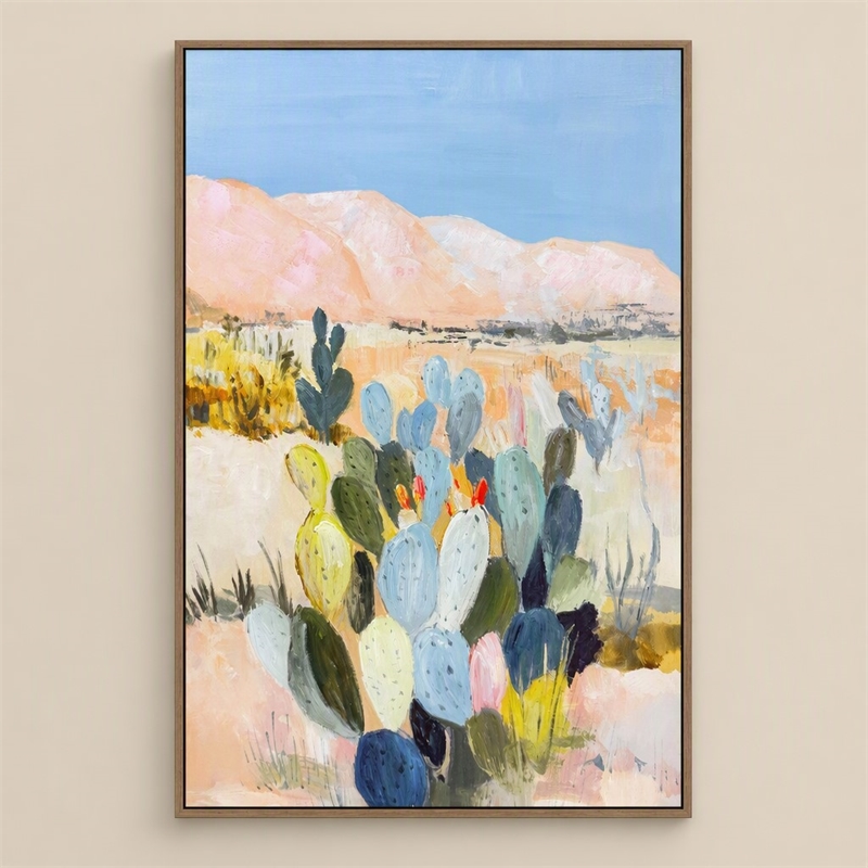 Pemberly Row Hand-Embellished Canvas Framed Art 36