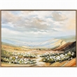 Pemberly Row Transitional Landscape Art with Light Wood Frame 30
