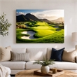 Pemberly Row Tempered Glass Art Green Scenic Panorama 40