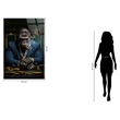Pemberly Row Midnight Don Portrait Glass Wall Art 60