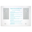 Pemberly Row Winter Rail Passage Tempered Glass Wall Art 40