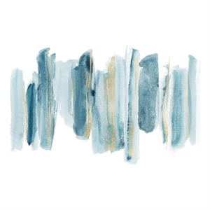 Pemberly Row Tempered Glass Art Pallet Lineup II in Multicolor Contemporary