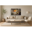 Pemberly Row Frameless Glass Wall Art Flutter Multicolor 60 x 40 in