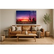 Pemberly Row Wall Art Desert Dreamscape Frameless Glass Multicolor