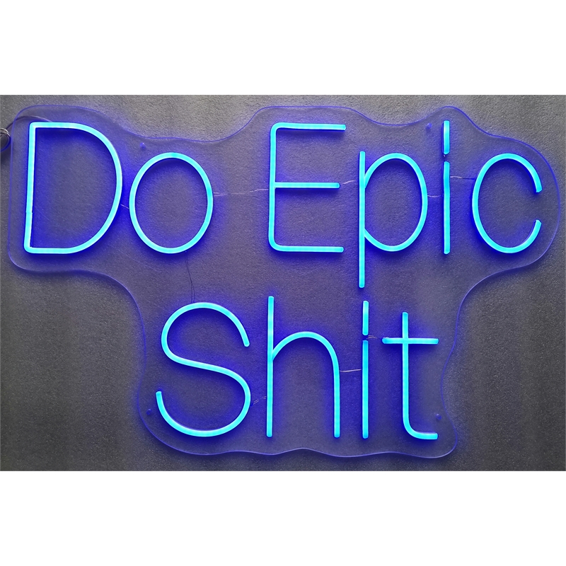 Pemberly Row Neon Wall Sign Do Epic Shit - 30