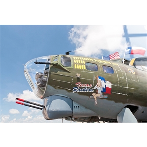 Pemberly Row Frameless Tempered Glass Wall Art - Multicolor - Aviation Theme
