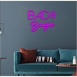 Pemberly Row Bad & Bougie Acrylic Neon Sign - 23