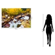 Pemberly Row Aspen Frameless Tempered Glass Wall Art in Multicolor