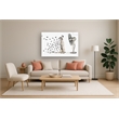 Pemberly Row Dalmatian Frameless Tempered Glass Wall Art - Multicolor
