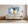 Pemberly Row Independence Monument Frameless Tempered Glass Art in Multicolor