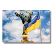 Pemberly Row Independence Monument Frameless Tempered Glass Art in Multicolor