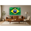 Pemberly Row Tempered Glass Wall Art in Multicolor 60