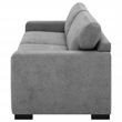 Pemberly Row Upholstered Sofa Sleeper with Queen Mattress in Grey