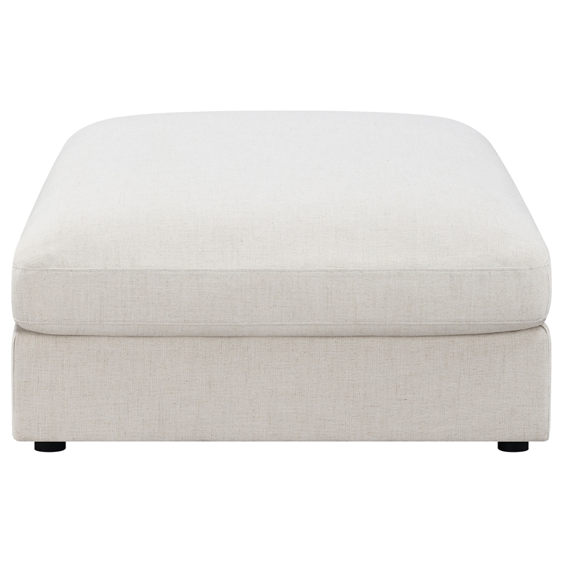 Pemberly Row 6-Piece Upholstered Modular Sectional Sofa in Beige