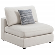 Pemberly Row 4-Piece Upholstered Modular Sectional Sofa in Beige