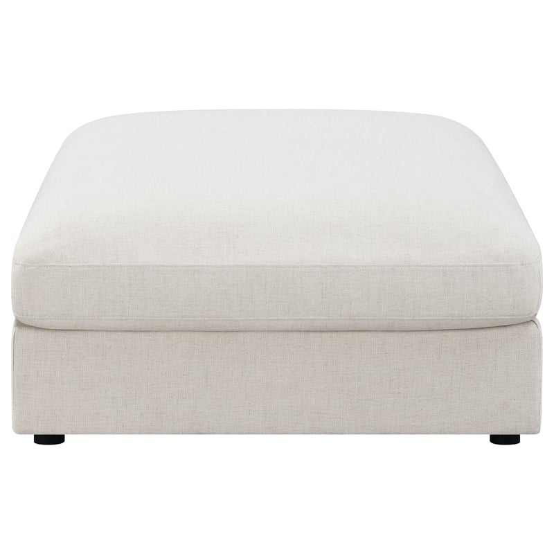 Pemberly Row 4-Piece Upholstered Modular Sectional Sofa in Beige