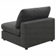 Pemberly Row 6-Piece Upholstered Modular Sectional Sofa in Charcoal