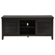 Pemberly Row 2-Door 60-Inch TV Stand Console in Distressed Java