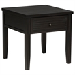 Pemberly Row 2-Piece Coffee and End Table Set in Distressed Java