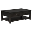 Pemberly Row 3-Piece Coffee and End Table Set in Distressed Java