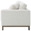 Pemberly Row Boucle Upholstered Left Side Chaise Sectional Sofa in Sand