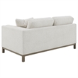 Pemberly Row Boucle Upholstered Left Side Chaise Sectional Sofa in Sand