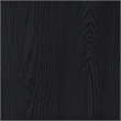 Pemberly Row Rectangular Engineered Laminate Coffee Table in Black