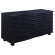 Pemberly Row 3-Drawer Sideboard Buffet Storage Cabinet in Black