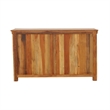 Pemberly Row 3-door Solid Reclaimed Wood Accent Cabinet in Brown