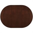 Pemberly Row Oval 60-inch Extension Counter Dining Table in Espresso