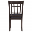 Pemberly Row 19.25'' Wood Dining Side Chair in Black/Espresso