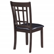 Pemberly Row 19.25'' Wood Dining Side Chair in Black/Espresso