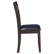 Pemberly Row 19.25'' Wood Dining Side Chair in Black/Espresso