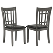 Pemberly Row 5-Piece Oval Extension Leaf Dining Set in Medium Grey