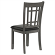 Pemberly Row 5-Piece Oval Extension Leaf Dining Set in Medium Grey
