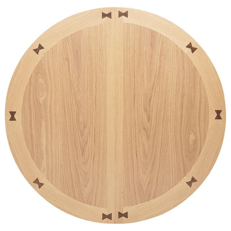 Pemberly Row Oval Extension Transitional Wood Dining Table in Light Oak
