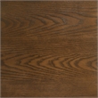 Pemberly Row 5-Piece 54-Inch Round Wood Dining Table Set in Dark Brown